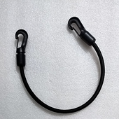 漂流户外滑水KAYAK皮划艇配件8毫米乳胶丝双头弹力绳挂钩按需裁切