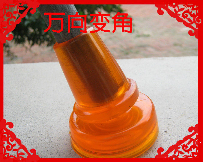 防滑头拐杖配件腋下双拐杖脚垫加大加厚耐磨胶头手杖胶头橡胶头套