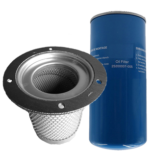 SCR50APM空压机油滤油气分离器滤芯空气滤芯25200007 SCR30 005