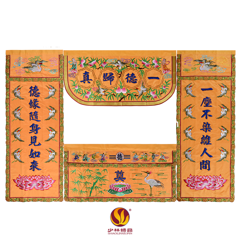 潮绣佛堂绣品少林绣品厂家定制