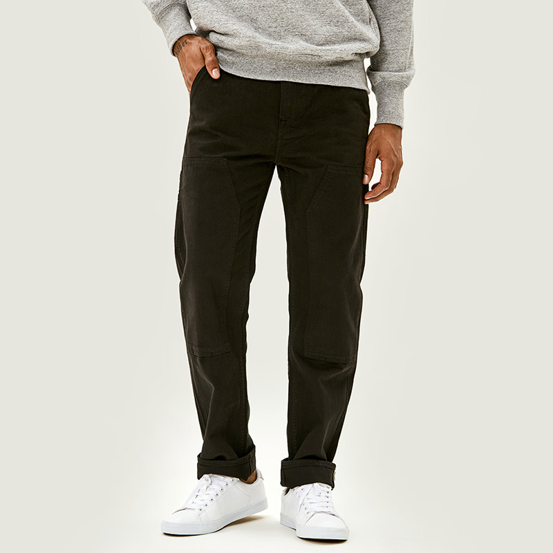12OZ赤耳丹宁多袋工装裤 Mbbcar窄幅阿美咔叽宽松黑色斜纹休闲裤在类目 男装, 休闲裤中 - 来自Buy2taobao.com提供专业的淘宝代购服务
