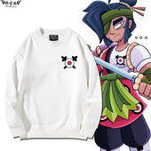 荒野乱斗健次cos服Brawl Stars二次元 周边圆领卫衣男女学生痛衣服