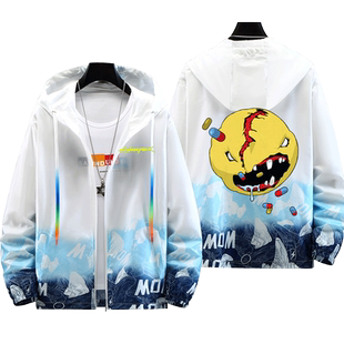 赛博朋克2077游戏周边V的同款防晒外套瓦伦蒂诺帮杰克cos男上衣服