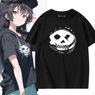 不时轻声地以俄语遮羞的邻座艾莉同学周防有希同款cos短袖T恤纯棉