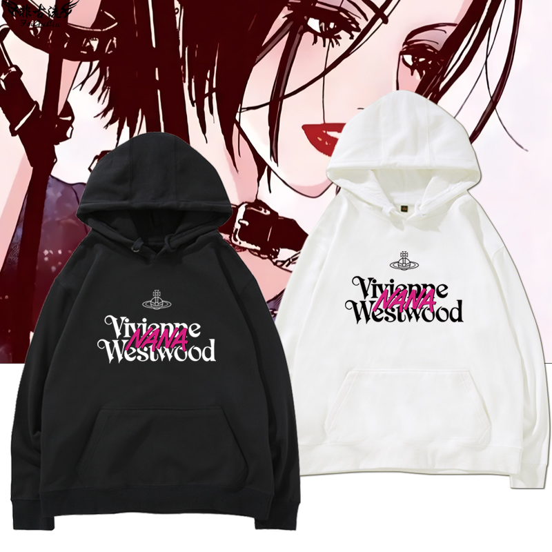 日系NANA动漫大崎娜娜周边卡通卫衣宽松秋冬二次元男女外套痛衣服