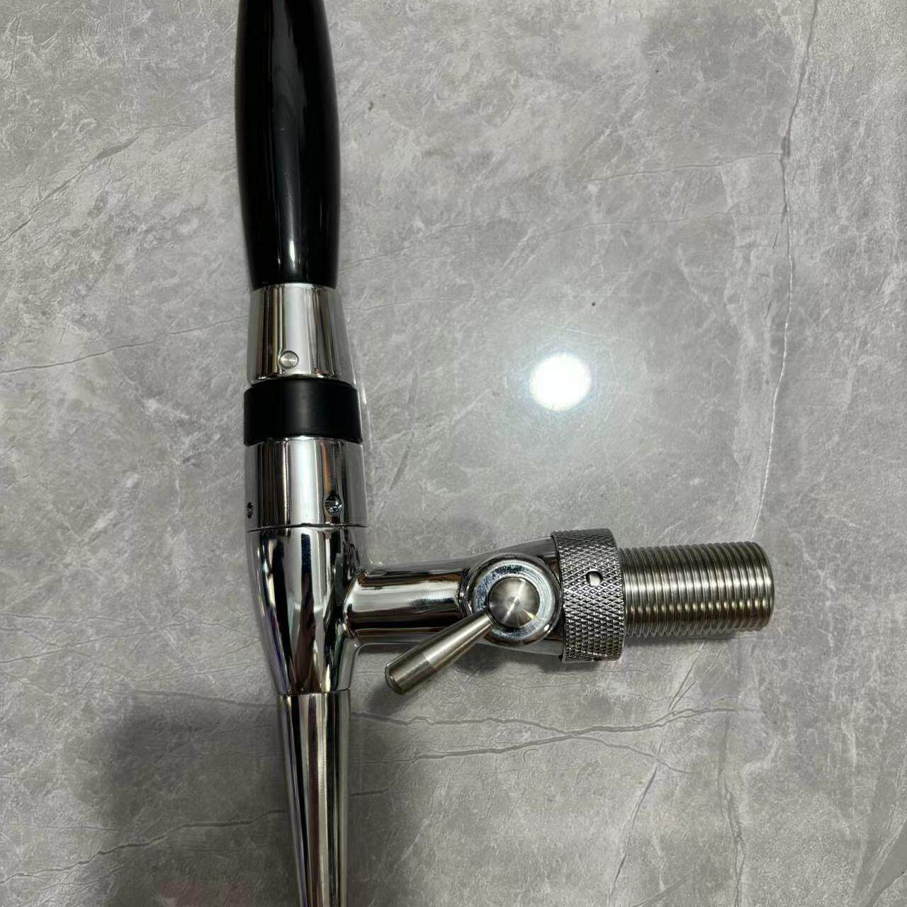 精酿食品级不锈钢扎啤机果泥打酒头酒柱龙头高粘啤酒出酒阀防阻塞