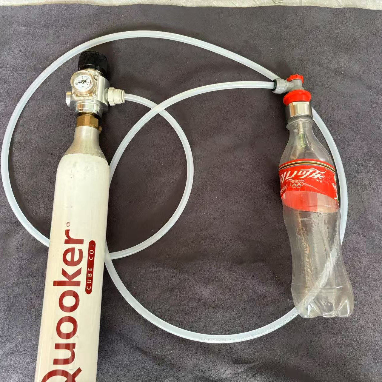 苏打水气瓶二氧化碳减压表CO2气表TR21*4螺牙CO2钢瓶减压阀可调压