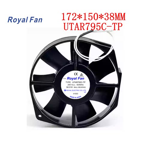 原装正品Royal Fan 17238 200V型号TYPE:UTAR795C-TP全金属风机
