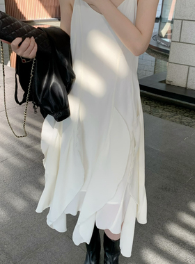 ENJOYABLE-26春款叠穿超加分宽松不规则设计吊带裙连衣裙EN65003