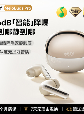 【漠叔专属】QCY MeloBuds Pro全能舱ANC主动降噪蓝牙耳机入耳式