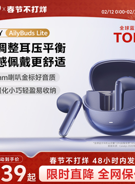 QCY AilyBuds Pro小Q豆半入耳ANC主动降噪蓝牙耳机无线长续航新款