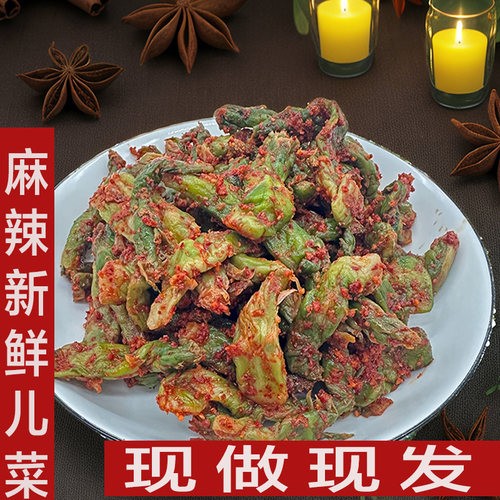四川特产新鲜无油儿菜麻辣脆嫩