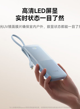 Baseus PD 22.5W 10000mAh Power Bank Fast with Type C Cable