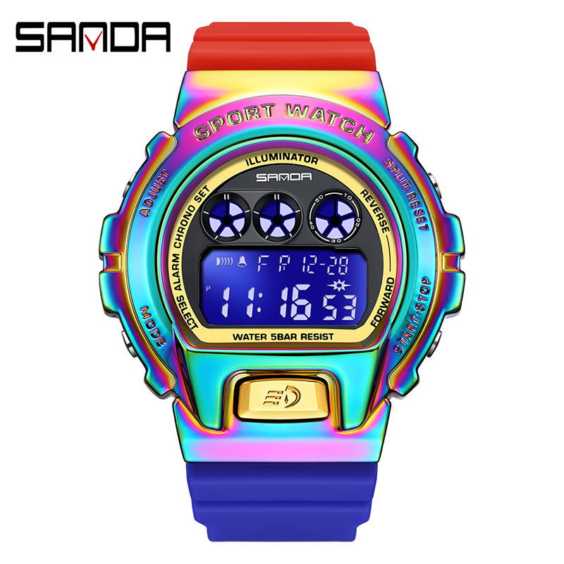 电子手表三达时尚潮流青少年