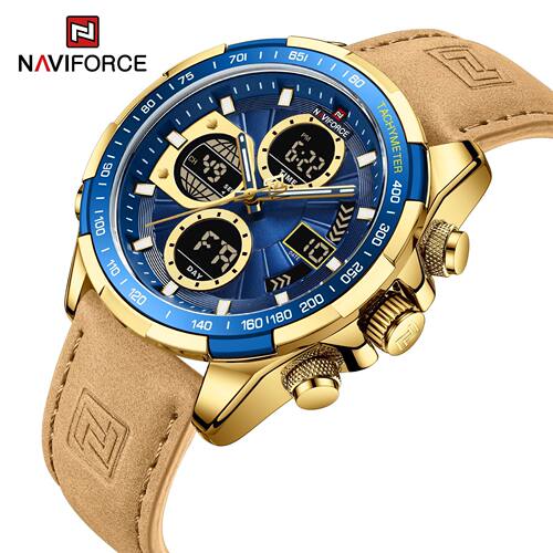 领翔表带naviforce夜光运动
