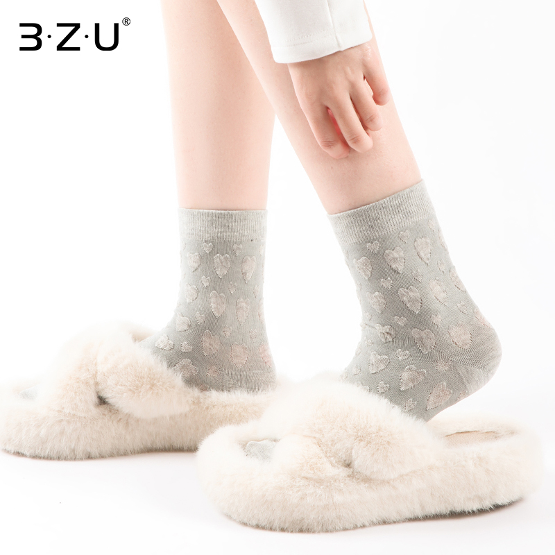 足装秀抗菌健康环保女袜竹棉材质