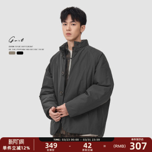 保暖棉衣高级感外套棉服男 cleanfit夹棉夹克冬季 GWIT 潮牌新中式