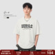 潮牌纯棉短袖 GWIT 体恤半袖 重磅幻影印花cleanfit新款 T恤男 夏季