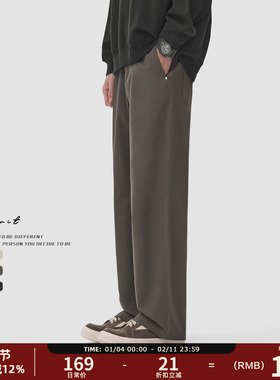 GWIT 美式高街cargo工装经典款春秋潮牌cleanfit阔腿重磅休闲裤男