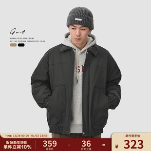 飞行员夹克外套棉服男 棒球服加厚棉衣冬季 GWIT 美拉德潮牌工装