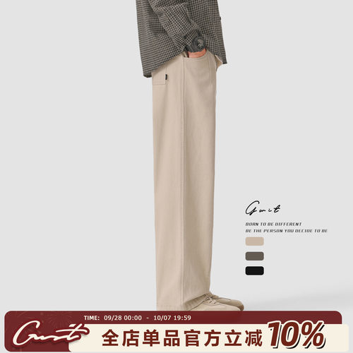 GWITPatina擦色做旧工装裤