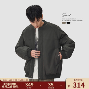 飞行员夹克潮牌工装 复古加厚棉衣冬季 棒球服外套棉服男 美式 GWIT