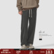 美式 经典 毛边设计cleanfit高街卫裤 GWIT 春秋阔腿休闲运动裤 男