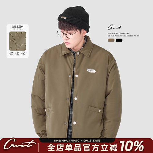 GWIT冬季三防翻领棉服