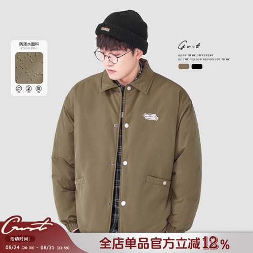 GWIT冬季三防翻领棉服