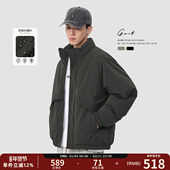 90绒冬季 保暖外套短款 美式 GWIT 复古潮牌工装 户外加厚羽绒服男