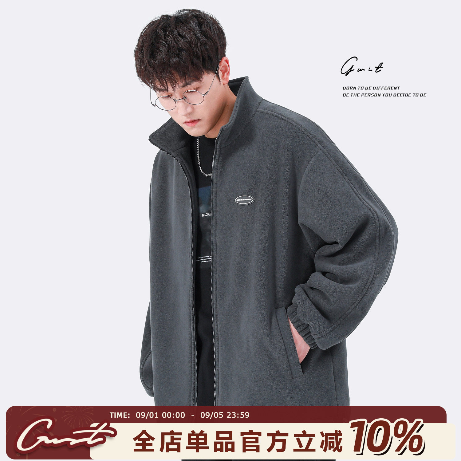 GWIT670g高密摇粒绒外套图片