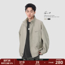 外套男士 GWIT 休闲夹克上衣工装 复古cleanfit春秋棒球服短款 美式