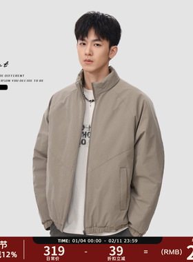 GWIT 美式休闲户外三防锁温工装夹克棉衣冬季保暖加厚外套棉服男