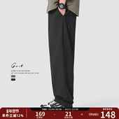 直筒小西裤 GWIT 男 裤 阔腿休闲裤 春秋新款 垂感cleanfit潮牌西装
