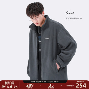 美式 GWIT 新款 冬季 户外夹克棉衣加厚棉服外套男 670g高密摇粒绒