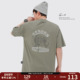 夏季 新款 宽松潮流体恤沙漠仙人掌半袖 GWIT 潮牌印花纯棉短袖 T恤男