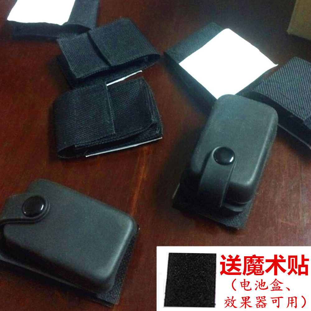 电箱木吉他拾音器电池仓魔术贴图片