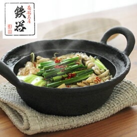 现货日本制造进口凤文堂南部铁器铸铁锅电磁炉直火双耳炖锅寿喜锅