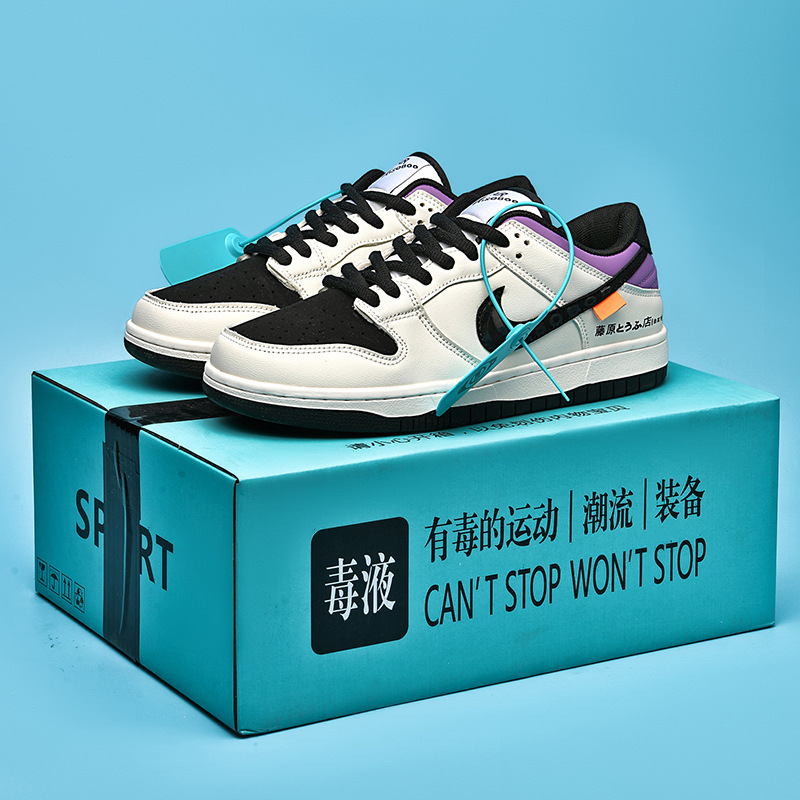 春季莆田鞋aj男鞋藤原豆腐店du头文字d联名鞋子学生休闲板鞋