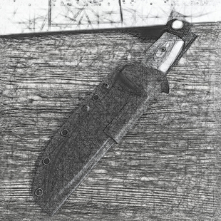 ESEE6复刻  3d打印高端模型  限量供应 半成品品质