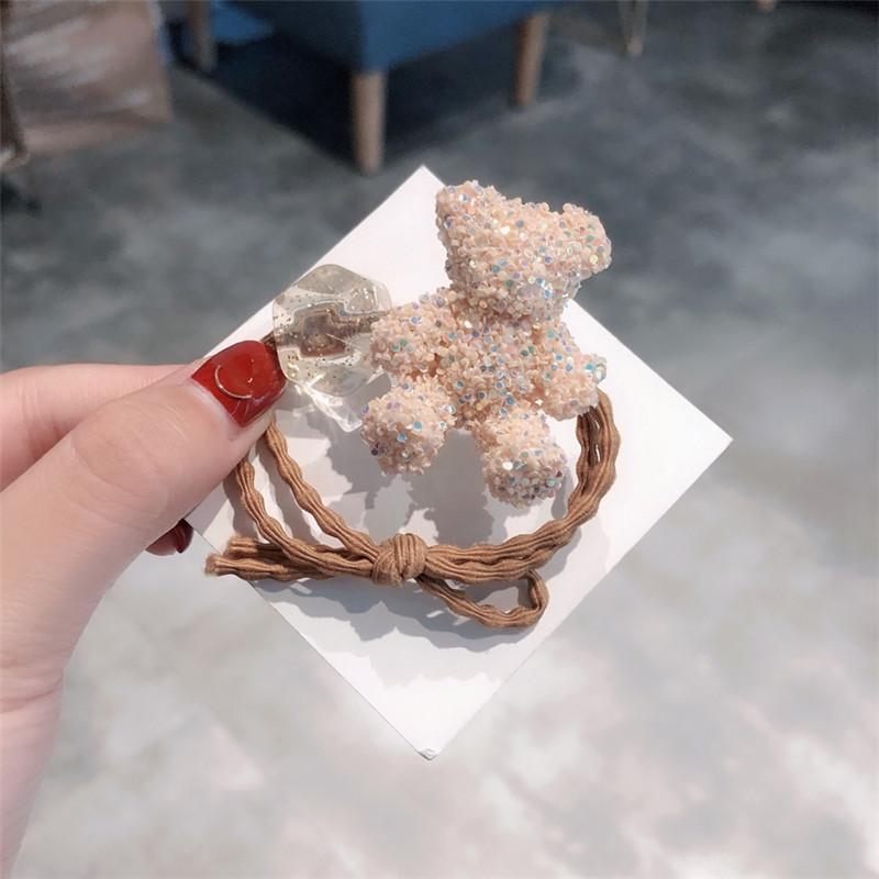 可爱学生发绳橡皮筋少女心头饰