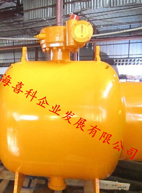 Q367F水平涡轮传动全焊接球阀 铸钢 不锈钢涡轮固定球全焊接球阀