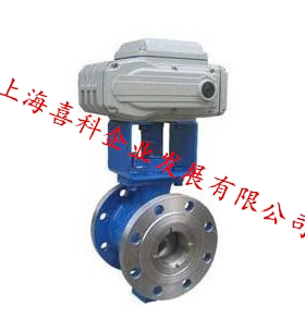 VQ947F-16C 电动V型法兰球阀 V型调节阀 铸钢WCB 开关型 DN20