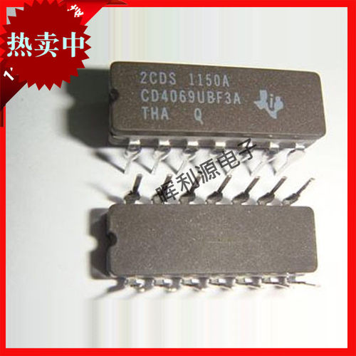 全新进口原装 CD4069UBF3A CD4069 陶瓷直插CDIP-14脚