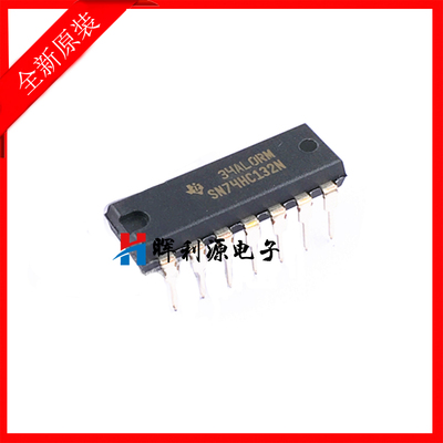 全新进口原装 SN74HC132N 逻辑电路 - 四与非门 DIP-14 直插IC