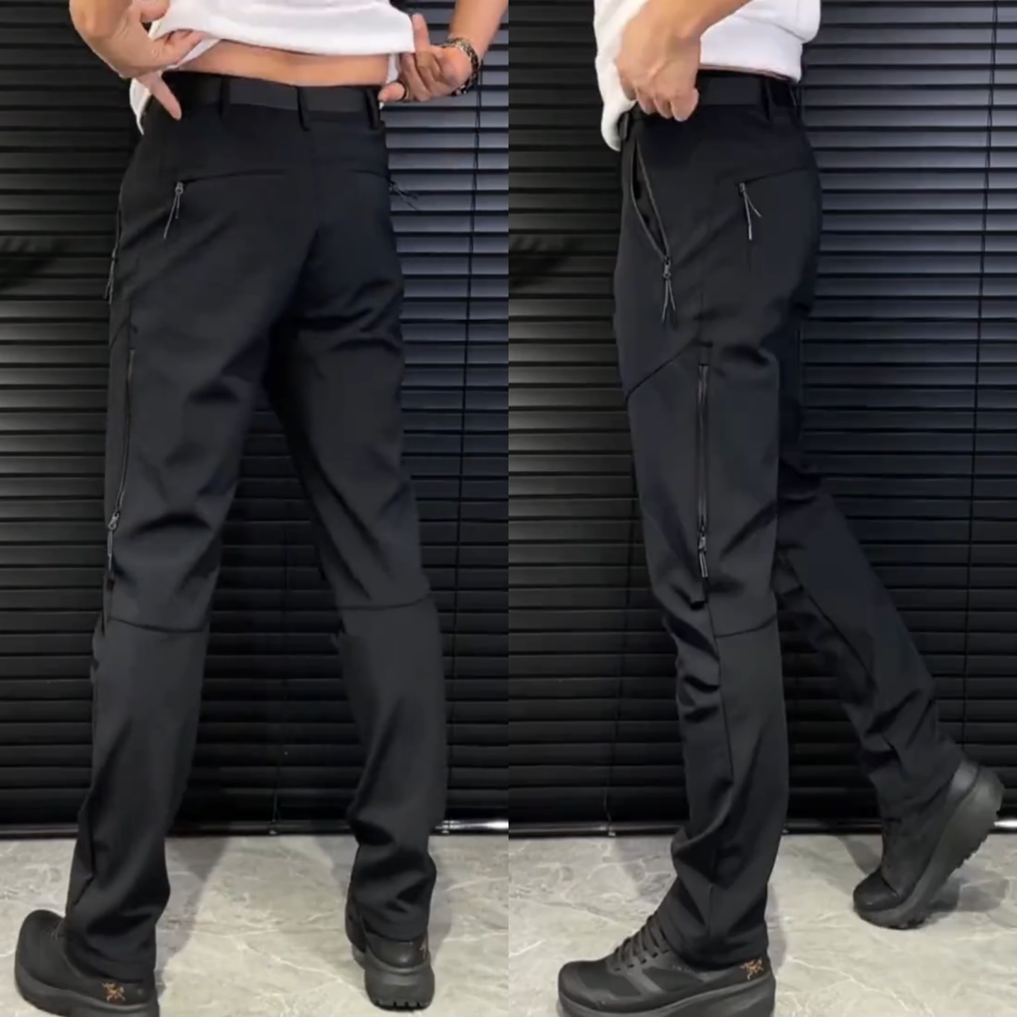 夏季男士户外超薄冲锋裤高品质