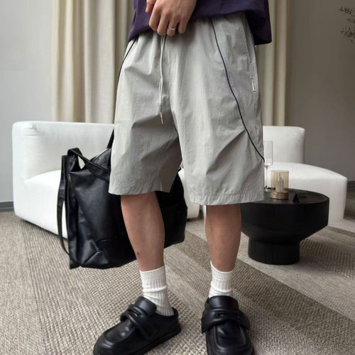 夏季男士透气速干运动短裤