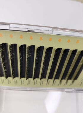 0.05山茶花B混C混0.15扁毛0.10婴儿弯9-12，81012长度美睫店专用