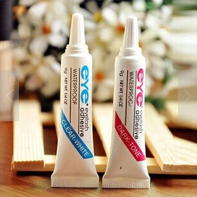 韩国易卸妆假睫毛胶水 防过敏超粘多用EYE双眼皮胶水 透明色7g