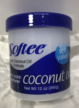 Softee hair & scalp conditioner Best Value Net Wt 12 oz 340g